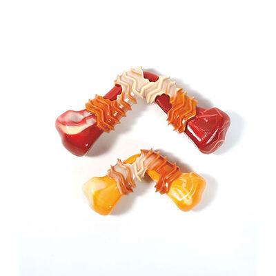 M-Pets Carnivore Boomerang Bone Pastırma Aromalı Kemik Köpek Oyuncağı Large 17,8x9,3x4,1 Cm 