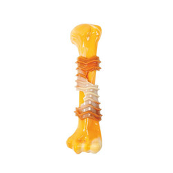 M-Pets Carnivore Ring Bone Pastırma Aromalı Kemik Köpek Oyuncağı Sarı Small 17,8x4,9x4 Cm - Thumbnail