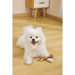 M-Pets Carnivore Savoury Bone Pastırma Aromalı Kemik Köpek Oyuncağı 14,5x5,1x5 Cm - Thumbnail