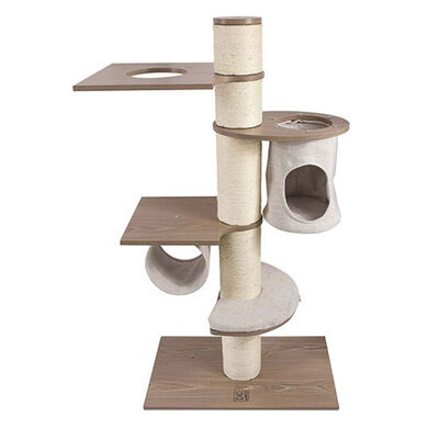 M-Pets Catelite Leonardo Tırmalama Tahtalı Kedi Ağacı 68x40x127 Cm 
