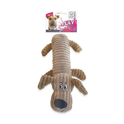 M-Pets - M-Pets Charly Peluş Köpek Oyuncağı Kahverengi 32x17x9 Cm 