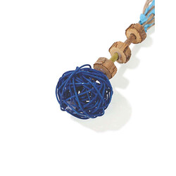 M-Pets Charmy Amulet Mavi Matatabili Kedi Oyuncağı 18 cm - Thumbnail
