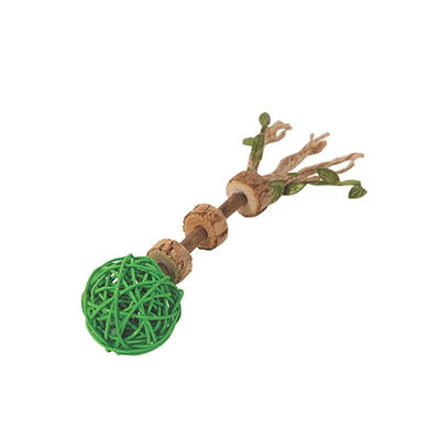 M-Pets Charmy Amulet Yeşil Matatabili Kedi Oyuncağı 18 cm 