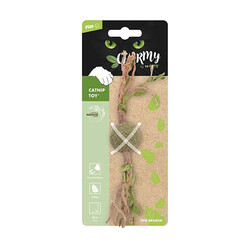 M-Pets - M-Pets Charmy Brancy Yeşil Catnipli Kedi Oyuncağı 18 cm 