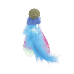 M-Pets Charmy Firefly Mavi Catnipli Kedi Oyuncağı 13 cm - Thumbnail