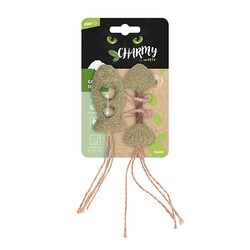 M-Pets - M-Pets Charmy Fishes Balık Şeklinde Catnipli Kedi Oyuncağı 2'li 16 cm 