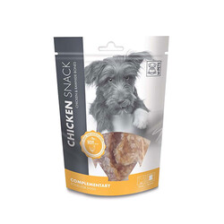 M-Pets - M-Pets Chicken Snack Tavuk ve Sığır Derili Kemik Köpek Ödül Maması 80 Gr 