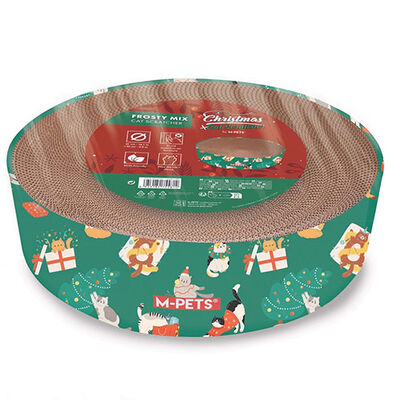 M-Pets Christmas Frosty Mix Kedi Tırmalama Kartonu 41x10 Cm 