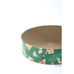 M-Pets Christmas Frosty Mix Kedi Tırmalama Kartonu 41x10 Cm - Thumbnail