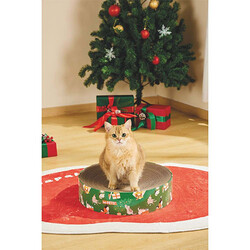 M-Pets Christmas Frosty Mix Kedi Tırmalama Kartonu 41x10 Cm - Thumbnail