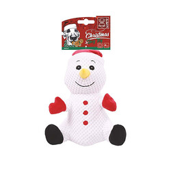 M-Pets - M-Pets Christmas Frosty Noel Kardan Adam Köpek Oyuncağı 24x19x13cm 
