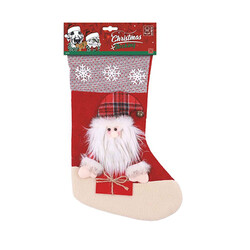 M-Pets - M-Pets Christmas Stocking Noel Çorabı Köpek Oyuncağı 22x46x2 Cm 