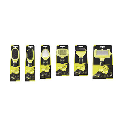 M-Pets Click & Groom Kıl Fırça Kedi ve Köpek Tarağı 22x5,2x3,7 cm 