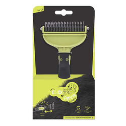 M-Pets - M-Pets Click & Groom Kıtık Açıcı Kedi ve Köpek Tarağı Large 13x7x7 Cm 