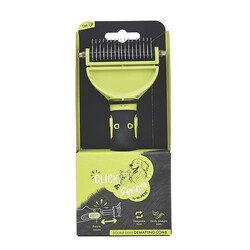 M-Pets - M-Pets Click & Groom Kıtık Açıcı Kedi ve Köpek Tarağı XLarge 18,2x7,2x2,8 Cm 