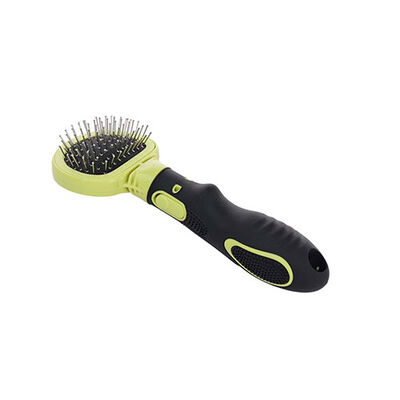 M-Pets Click & Groom Masaj Uçlu Kedi ve Köpek Fırçası Small 8 x 6,5 x 5 cm 
