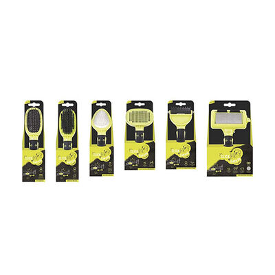 M-Pets Click & Groom Masaj Uçlu Kedi ve Köpek Tarağı 22x5,2x4,4 Cm 