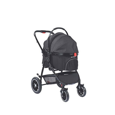 M-Pets Conquest Pet Stroller Kedi ve Köpek Taşıma Arabası Siyah 71x57,5x101 Cm 