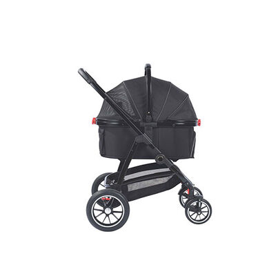 M-Pets Conquest Pet Stroller Kedi ve Köpek Taşıma Arabası Siyah 71x57,5x101 Cm 