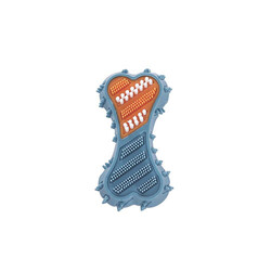 M-Pets Dental Squeaky Bone Mavi Diş Fırçalı Köpek Oyuncağı 14,2 x 7 x 4 cm - Thumbnail