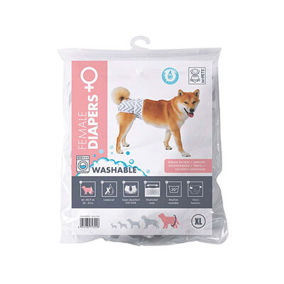 M-Pets Dişi Köpekler İçin Yıkanabilir Külot XLarge 
