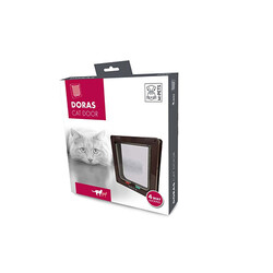 M-Pets - M-Pets Doras 4 Yönlü Kedi Kapısı Karışık Renkli 25x23,3 Cm 