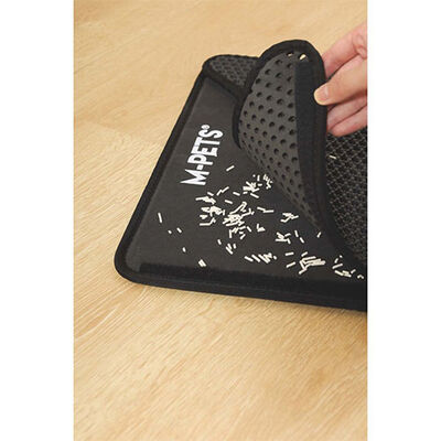 M-Pets Duplex Elekli Kedi Kumu Paspası Siyah 45x65 Cm 