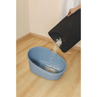 M-Pets Duplex Elekli Kedi Kumu Paspası Siyah 45x65 Cm 