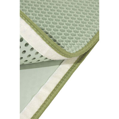 M-Pets Duplex Elekli Kedi Kumu Paspası Yeşil 45x65 Cm 