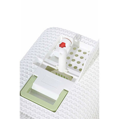 M-Pets Eco Rattan Kapalı Kedi Tuvaleti Yeşil 69x42x41 Cm 