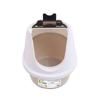 M-Pets Eco Tima Kapalı Kedi Tuvaleti Kum Beji 40x38x53 Cm 