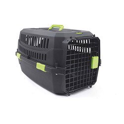 M-Pets Eco Viaggio Carrier Iata Kedi ve Köpek Taşıma Çantası Siyah 58,4x38,7x33 Cm - Thumbnail