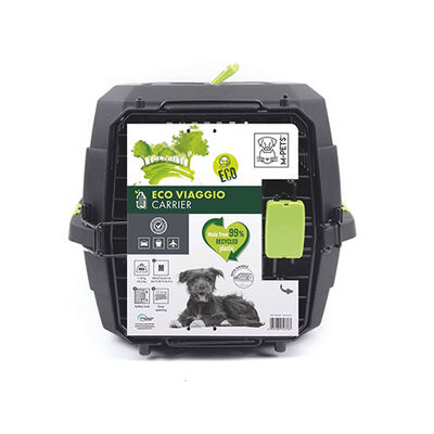 M-Pets Eco Viaggio Carrier Iata Kedi ve Köpek Taşıma Çantası Siyah 68x47,6x42 Cm 