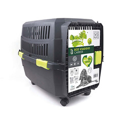 M-Pets - M-Pets Eco Viaggio Carrier Iata Kedi ve Köpek Taşıma Çantası Siyah XL 91,5x61x66 Cm 