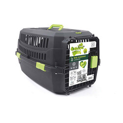 M-Pets - M-Pets Eco Viaggio Carrier Iata Kedi ve Köpek Taşıma Çantası Siyah XS 48,3x32x25,4 Cm 