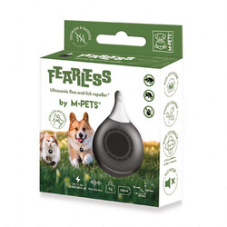 M-Pets - M-Pets Fearless Ultrasonik Pire ve Kene Koruyucu 3,3x1,4x4,6cm 