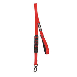 M-Pets Flex Köpekler İçin Şok Emici Gezdirme Kayışı Kırmızı-Siyah 120 Cm - Thumbnail