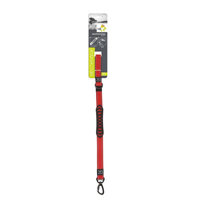 M-Pets Flex Pro Multifonksiyonel Köpek Gezdirme Kayışı Kırmızı 120-170 Cm 