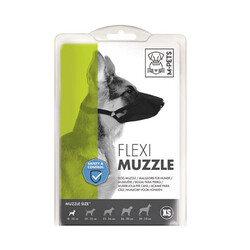 M-Pets - M-Pets Flexi Bez Köpek Ağızlığı XSmall 1,5x18-20 Cm 