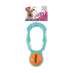 M-Pets - M-Pets Flyer Rattle Ödül Hazneli Köpek Oyuncağı 23 x 10,6 x 3 cm 