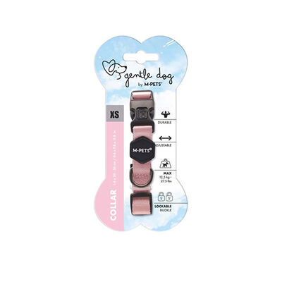 M-Pets Gentle Köpek Boyun Tasması Pembe Xsmall 20-30 Cm 