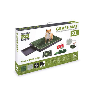 M-Pets Grass Mat Çimli Çekmeceli Köpek Tuvaleti 50x76 Cm 
