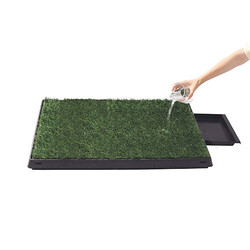 M-Pets Grass Mat Çimli Çekmeceli Köpek Tuvaleti 50x76 Cm - Thumbnail