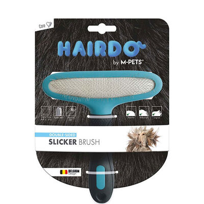 M-Pets Hairdo Çift Taraflı Köpek ve Kedi Fırçası 15x17 Cm 