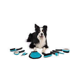 M-Pets Hairdo Çift Taraflı Köpek ve Kedi Fırçası 15x17 Cm - Thumbnail