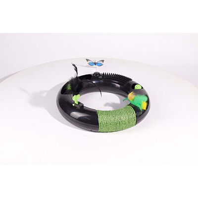 M-Pets Halo Eco Kedi Oyuncağı Siyah 30,5x30,5x5,5 Cm 