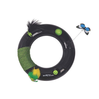 M-Pets Halo Eco Kedi Oyuncağı Siyah 30,5x30,5x5,5 Cm 