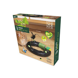 M-Pets - M-Pets Halo Eco Kedi Oyuncağı Siyah 30,5x30,5x5,5 Cm 