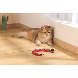 M-Pets Hareketli Yılan Kedi Oyuncağı 40x4x3,5cm - Thumbnail