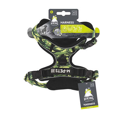 M-Pets Hiking Reflektörlü Köpek Göğüs Tasması Kamuflaj Small 35-60 Cm 